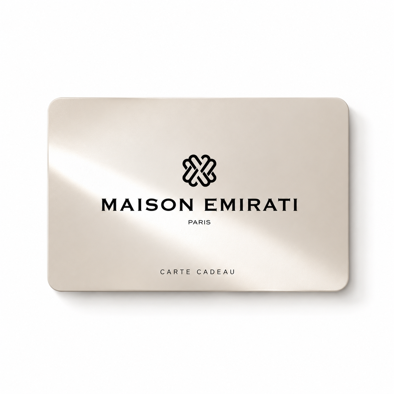 E-carte cadeau Maison Emirati